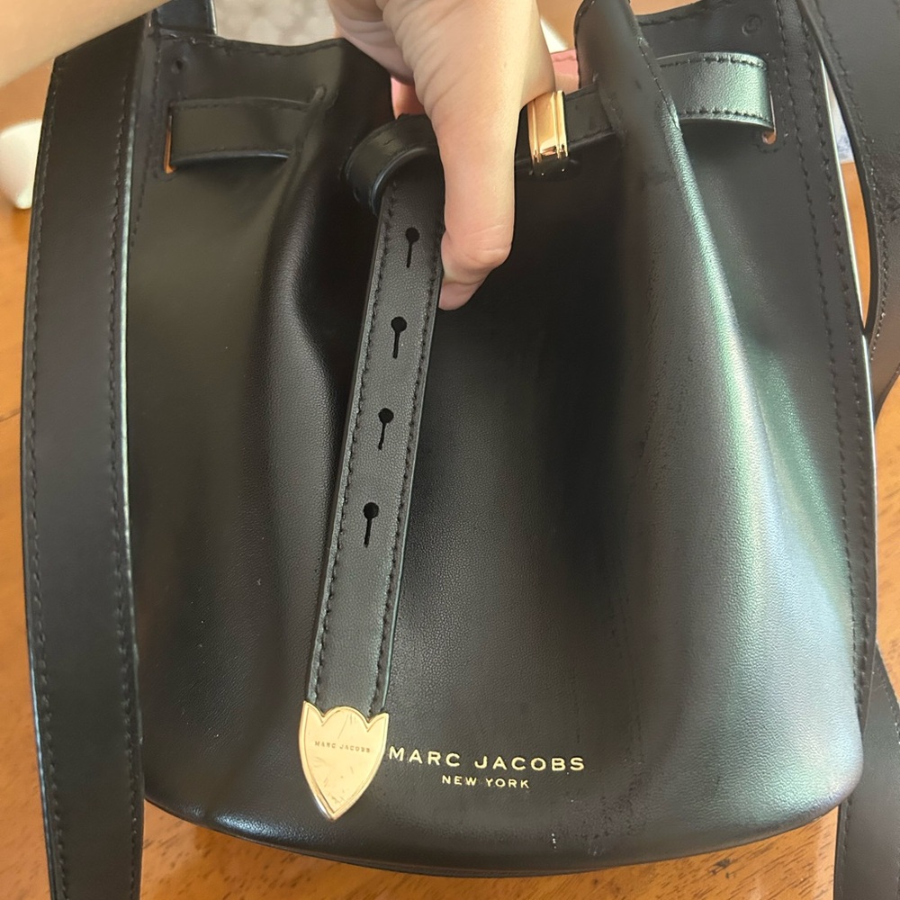 Marc Jacobs Black Mini Bag with Sleek Design